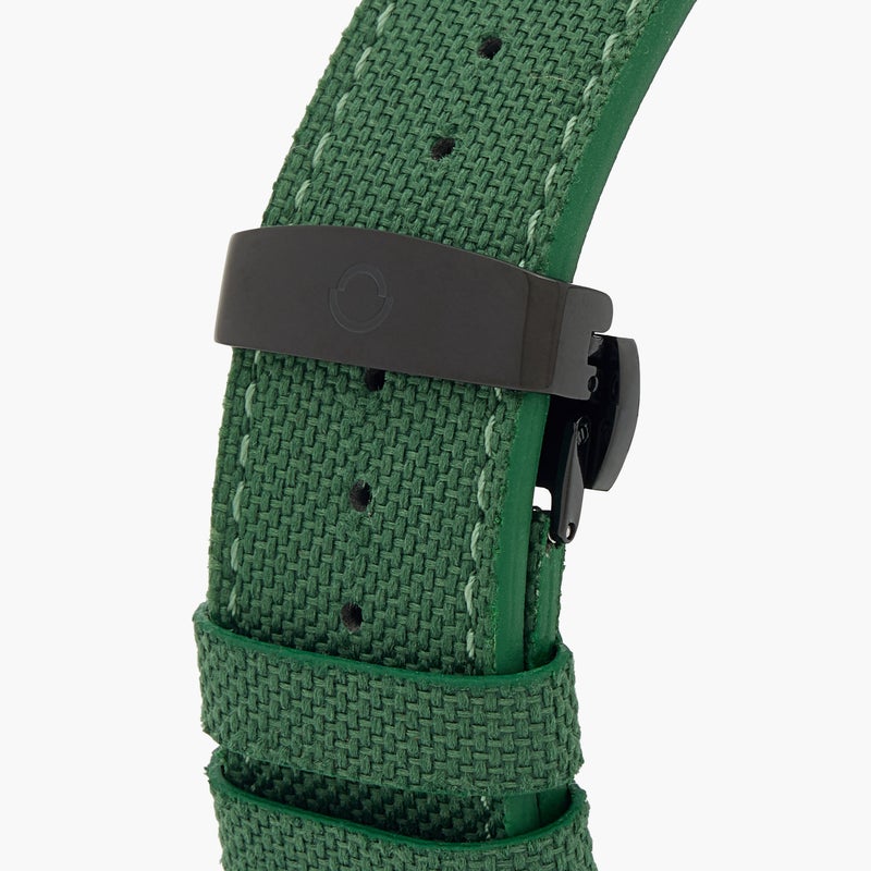 OMAX ساعة أومكس بيربتوال الخضراء كرونوغراف للرجال - Image 5